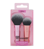 Real Techniques Mini Brush Duo - Набор мини-кистей для макияжа